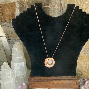 Two Tone Dolphin Necklace